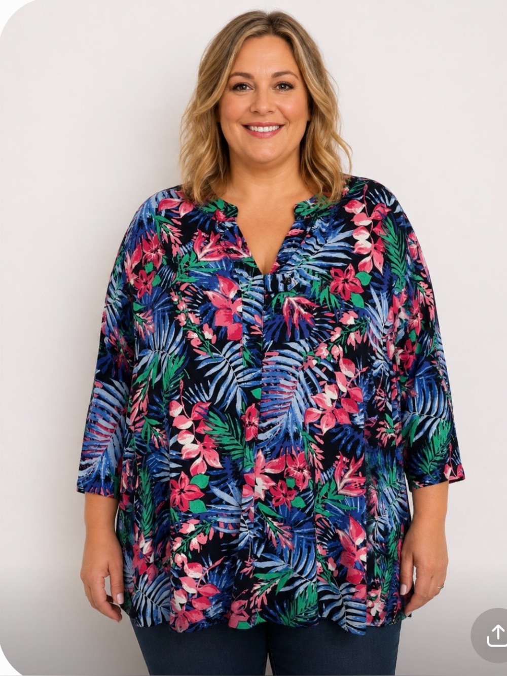 Woman Within 2X blouse